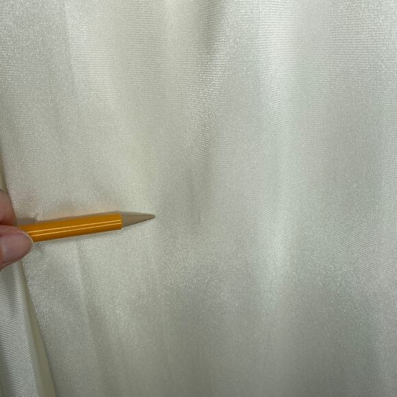 Vintage Cottage Prairie Maxi length Gown Slip Nightie Robe Embroidered Flower M - Picture 8 of 13